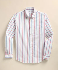 Friday Shirt, Poplin Ribbon Stripe