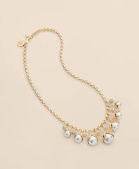 Cubic Zirconia Drop Necklace