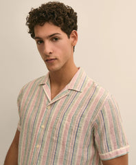 Irish Linen Short-Sleeve Sport Shirt