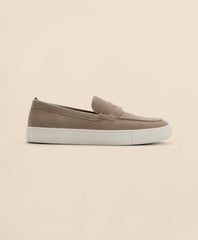Leather Slip-On Loafers