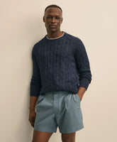 Linen Cable Knit Sweater