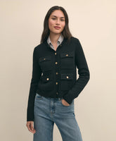 Merino Wool Sweater Jacket