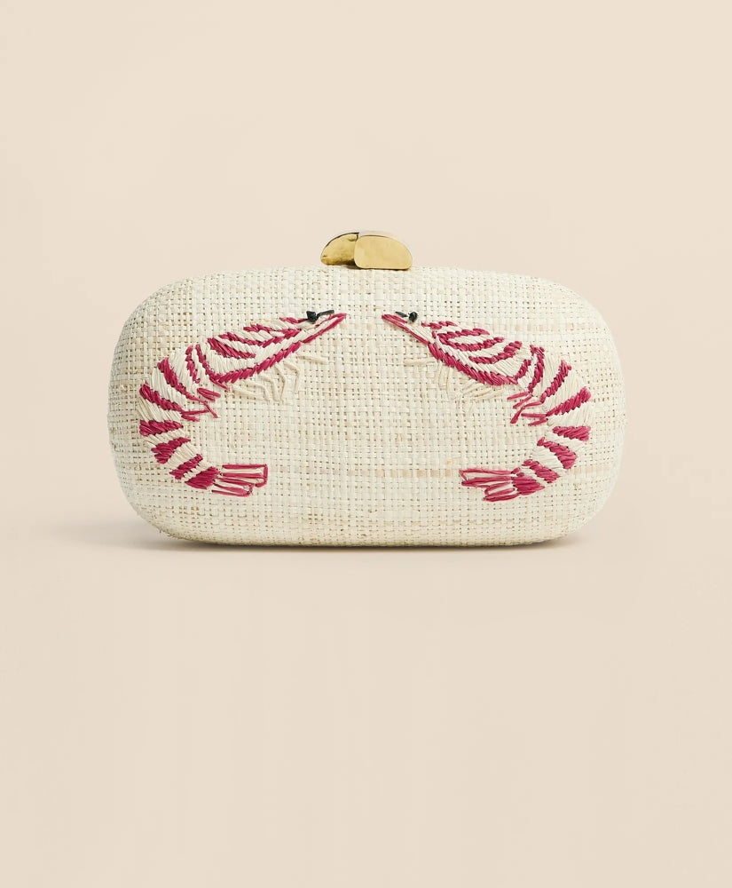 Pamela Munson Shrimp Cocktail Clutch