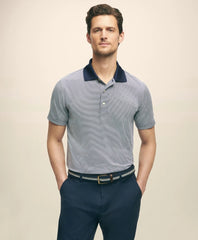 Performance Series Micro Stripe Jersey Polo Shirt