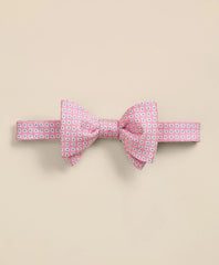 Silk Mini Paisley Bow Tie
