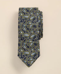 Linen Paisley Tie