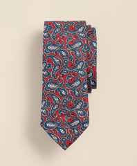 Linen Paisley Tie