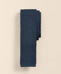 Silk Textured Knit Tie