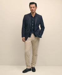 Slim Fit Cotton Wide-Wale Corduroy Pants