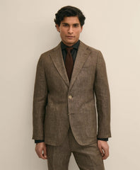 Slim Fit Linen Suit Jacket