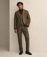 Slim Fit Linen Suit Pants