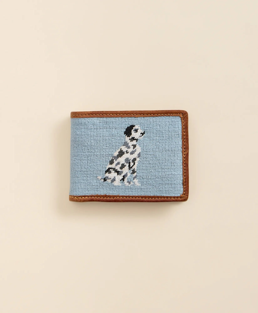 Smathers & Branson Needlepoint Dalmatian Wallet