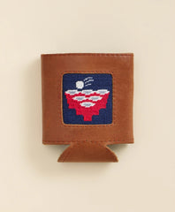 Smathers & Branson Needlepoint Trick Shot Can Cooler