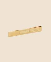 Sterling Silver Engravable Rhodium-Plated Tie Clip