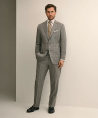 Traditional Fit Wool Check 1818 Suit