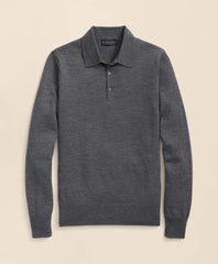 Ultimate Merino Wool Polo Sweater