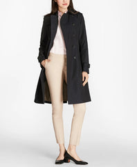 Water Repellent Trench Coat With Zip-Out Lining