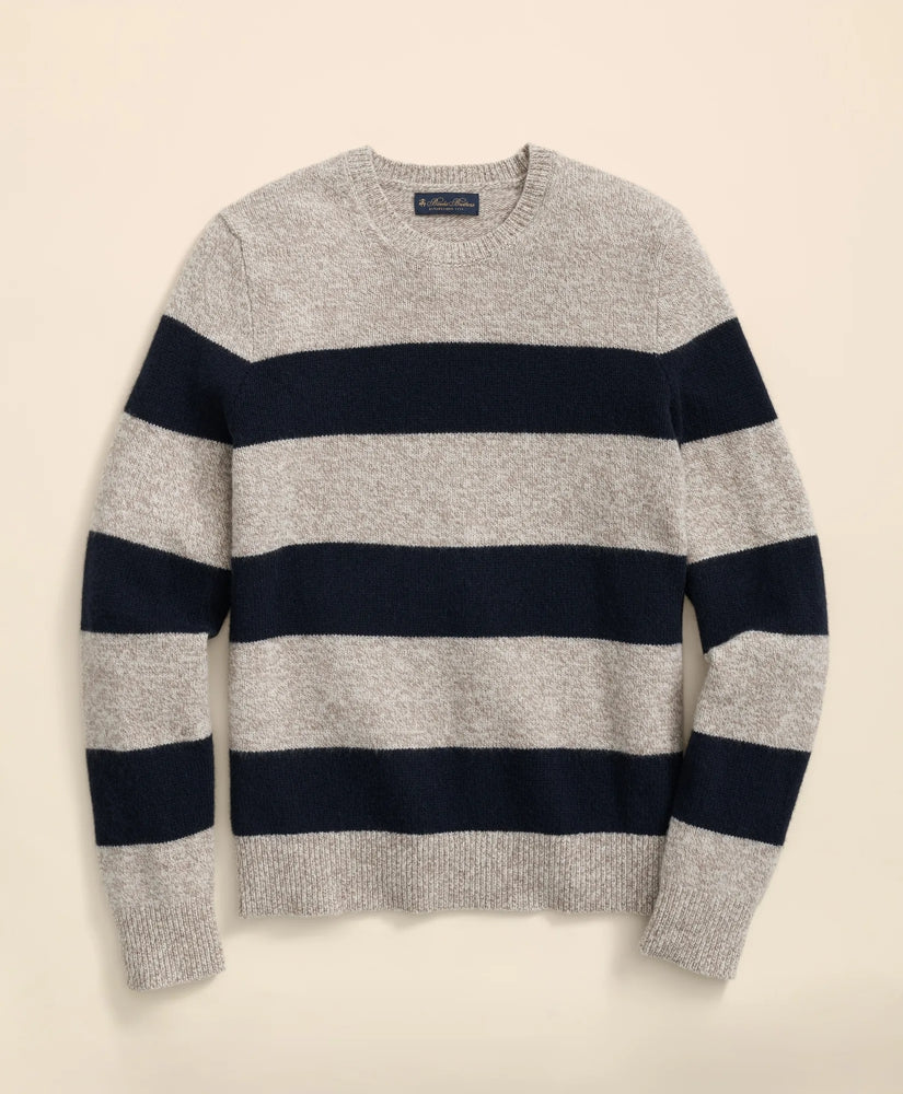 Wool Ragg Stripe Sweater