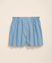 Cotton Broadcloth Windowpane Boxers