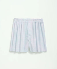 Cotton Broadcloth Multi Checked Boxers