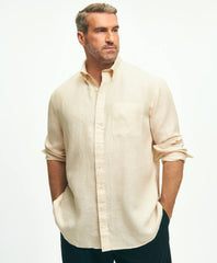 Big & Tall Sport Shirt, Irish Linen