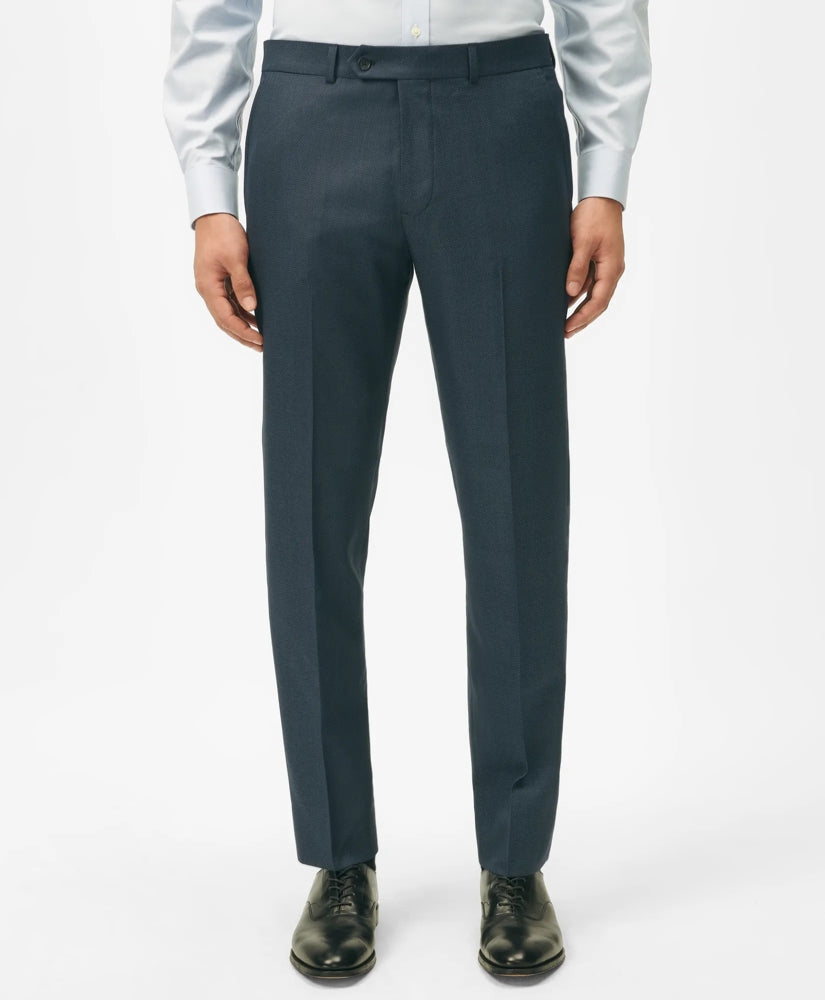 Brooks Brothers Explorer Collection Slim Fit Wool Nailhead Suit Pants