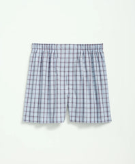 Cotton Broadcloth Plaid Boxers
