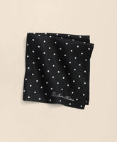 Small Dot Silk Pocket Square