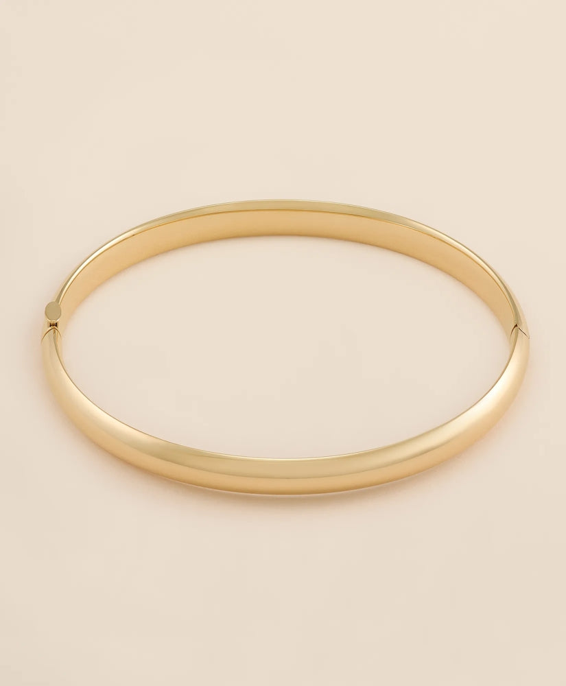 14k Gold Bangle Bracelet