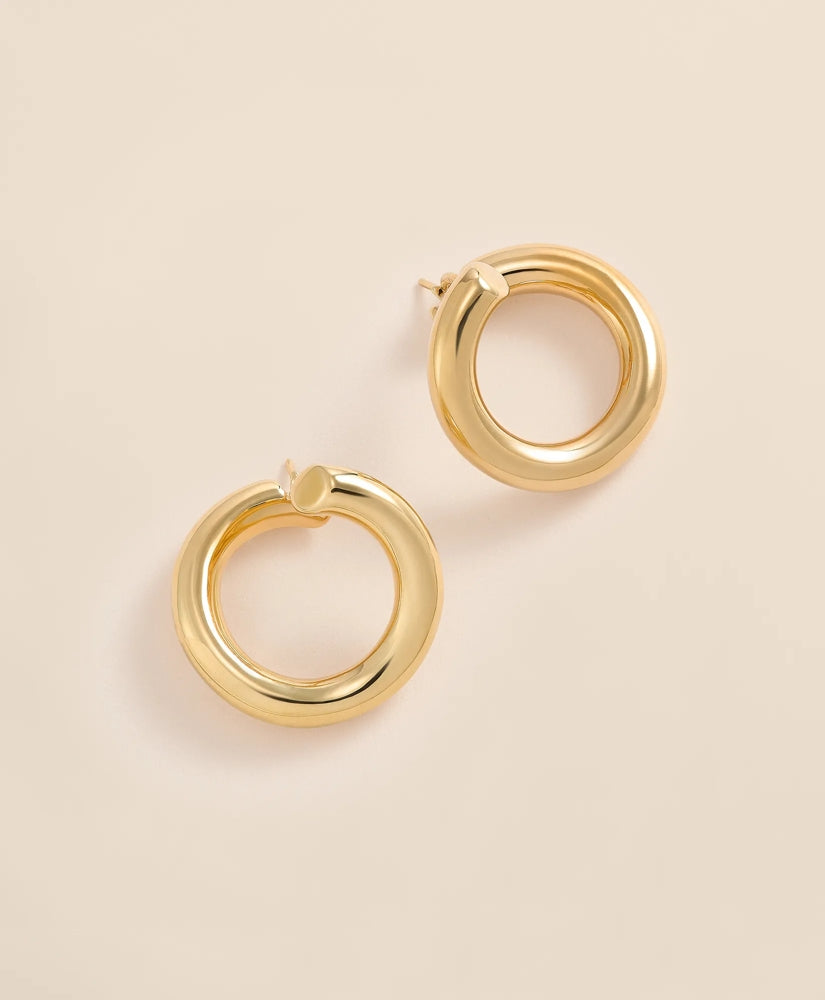 14k Gold Hoop Earrings