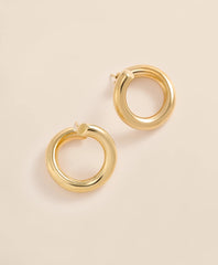 14k Gold Hoop Earrings