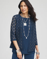 Chico's Clothing Travelers™ Collection Cutout Crush Jacket