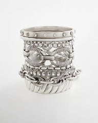 Chico's Jewelry Pave Link Toggle Bracelet