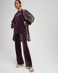 Chico's Petites Petite Travelers™ Velvet No Tummy Pants