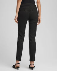 Chico's Petites Petite Jacquard Brigitte™ Slim Ankle Pants