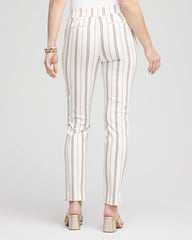 Chico's Petites Petite Brigitte™ Striped Ankle Pants