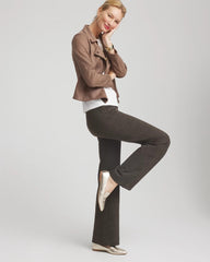 Chico's Petites Juliet Jacquard Full-Length Ponte Pants