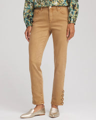 Chico's Petites Petite Girlfriend Slim Ankle Jeans