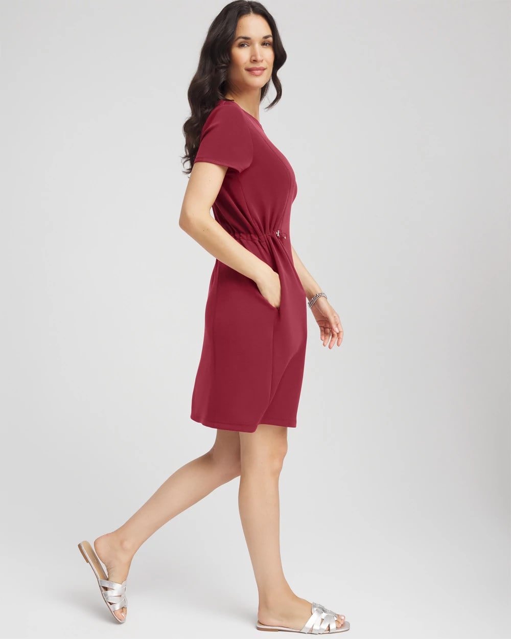Chico's Collections Zenergy® Bungee-Waist Dress