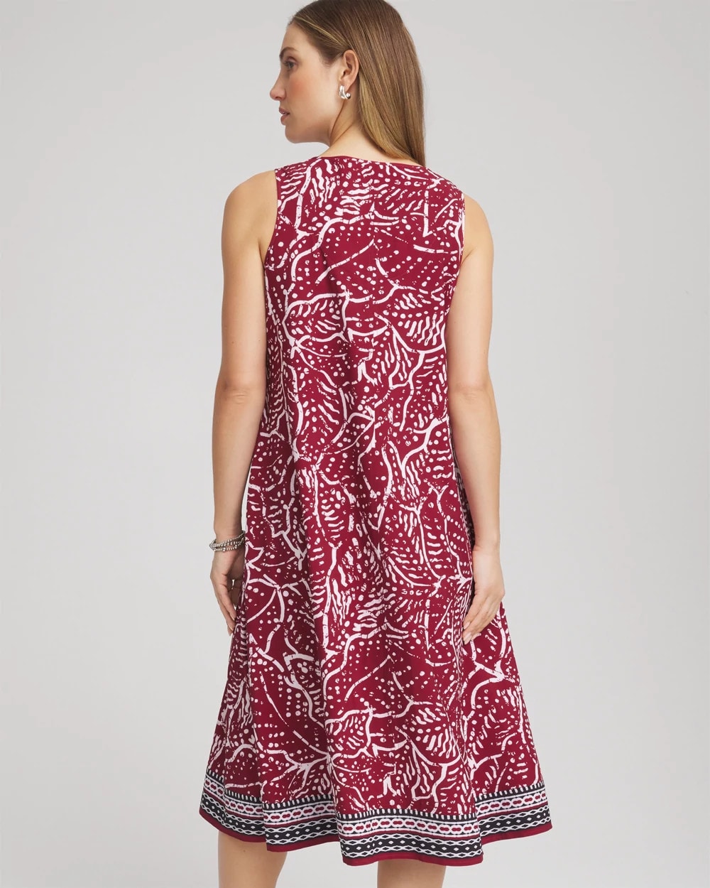 Chico's Collections Zenergy® UPF Printed Midi Sports Dress