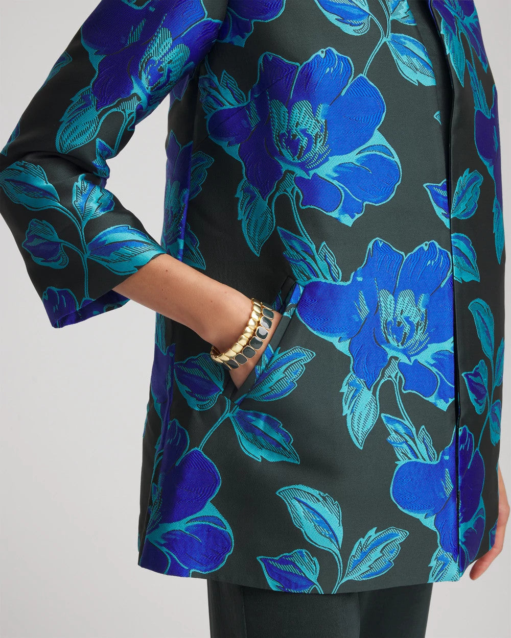 Chico's Collections Travelers™ Collection Jacquard Jacket