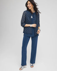 Chico's Collections Travelers™ Collection Cutout Crush Jacket