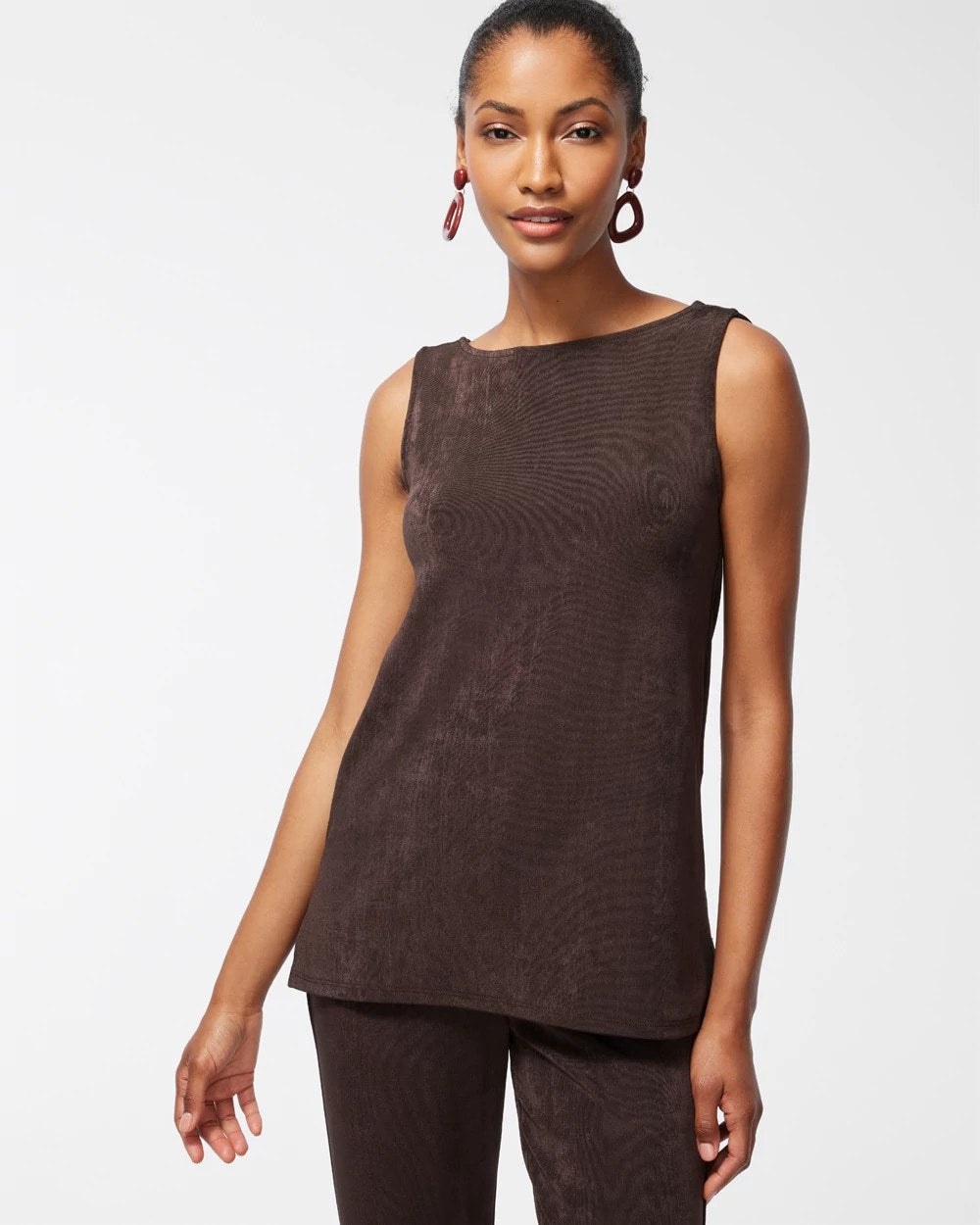 Chico's Collections Travelers™ Classic Side-Slit Tank