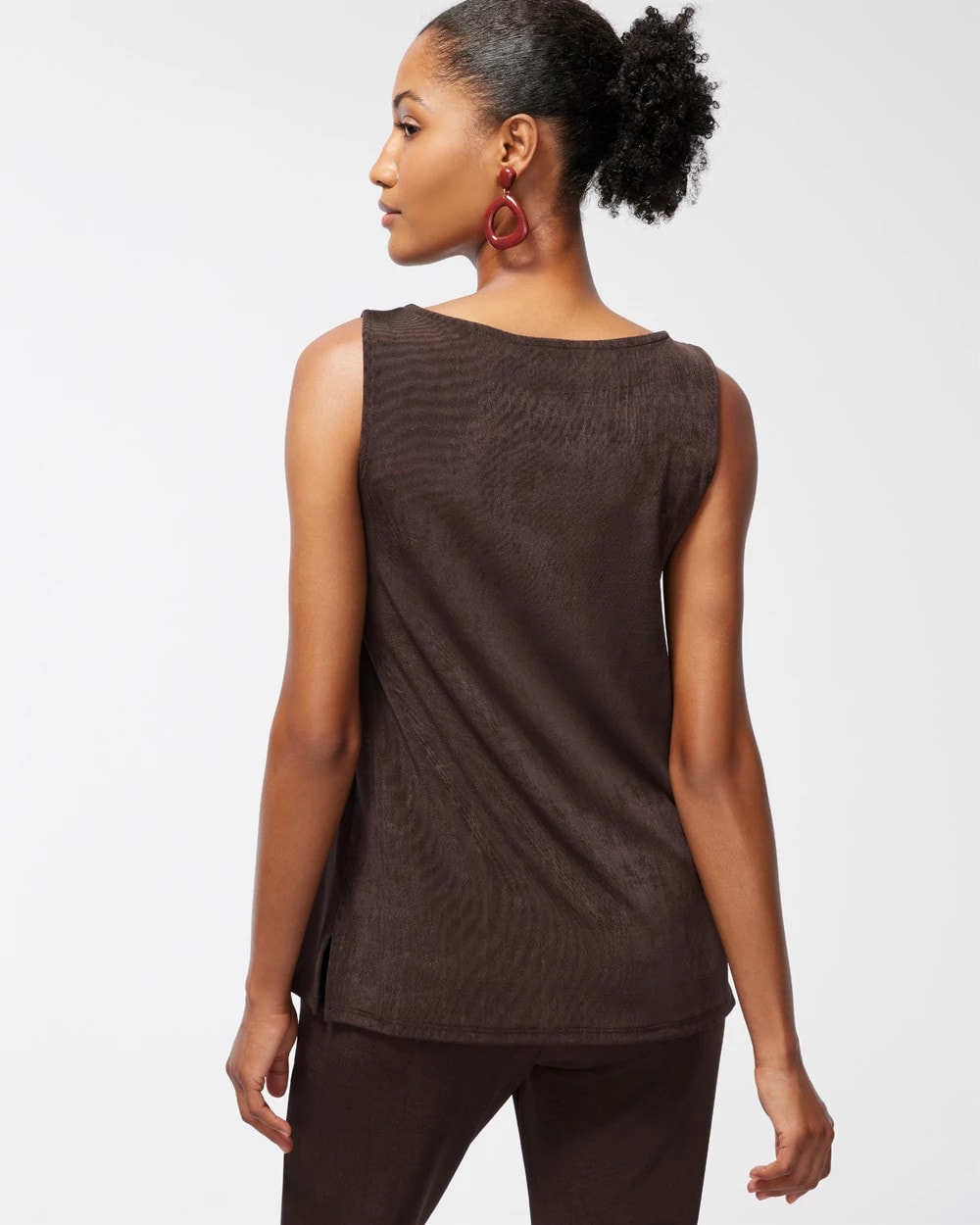 Chico's Collections Travelers™ Classic Side-Slit Tank