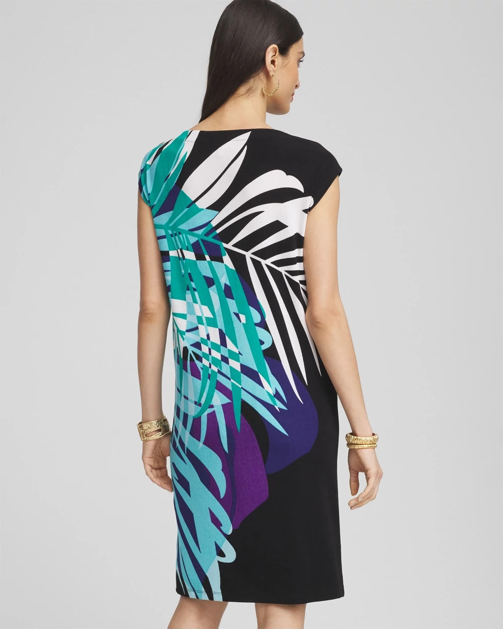 Chico's Collections Travelers™ Tropical Nights Column Dress