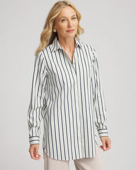 Chico's Collections No Iron™ Striped Shirt