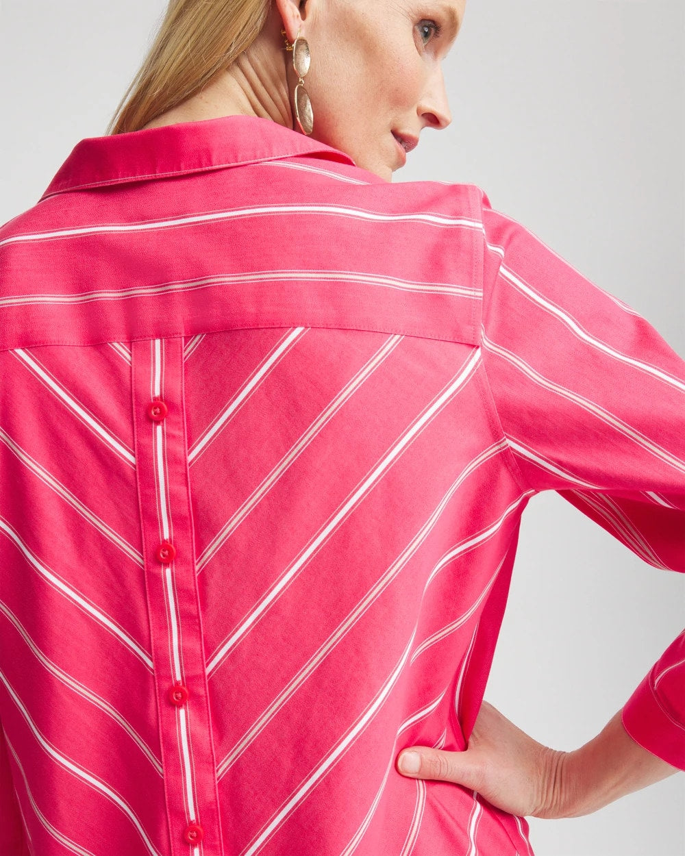 Chico's Collections No Iron™ Stretch Stripe Tunic