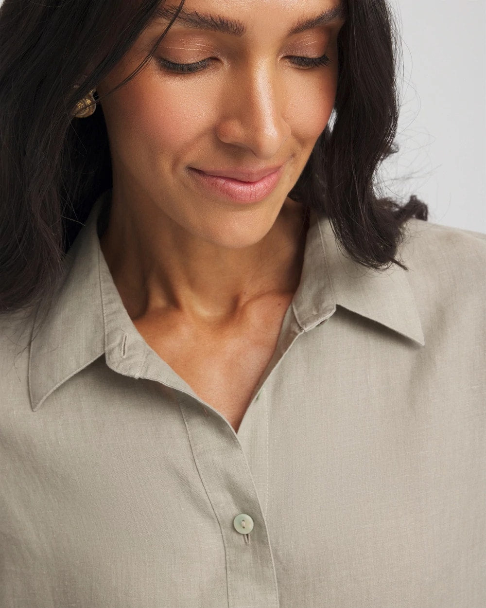 Chico's Collections No Iron™ Linen Shirt