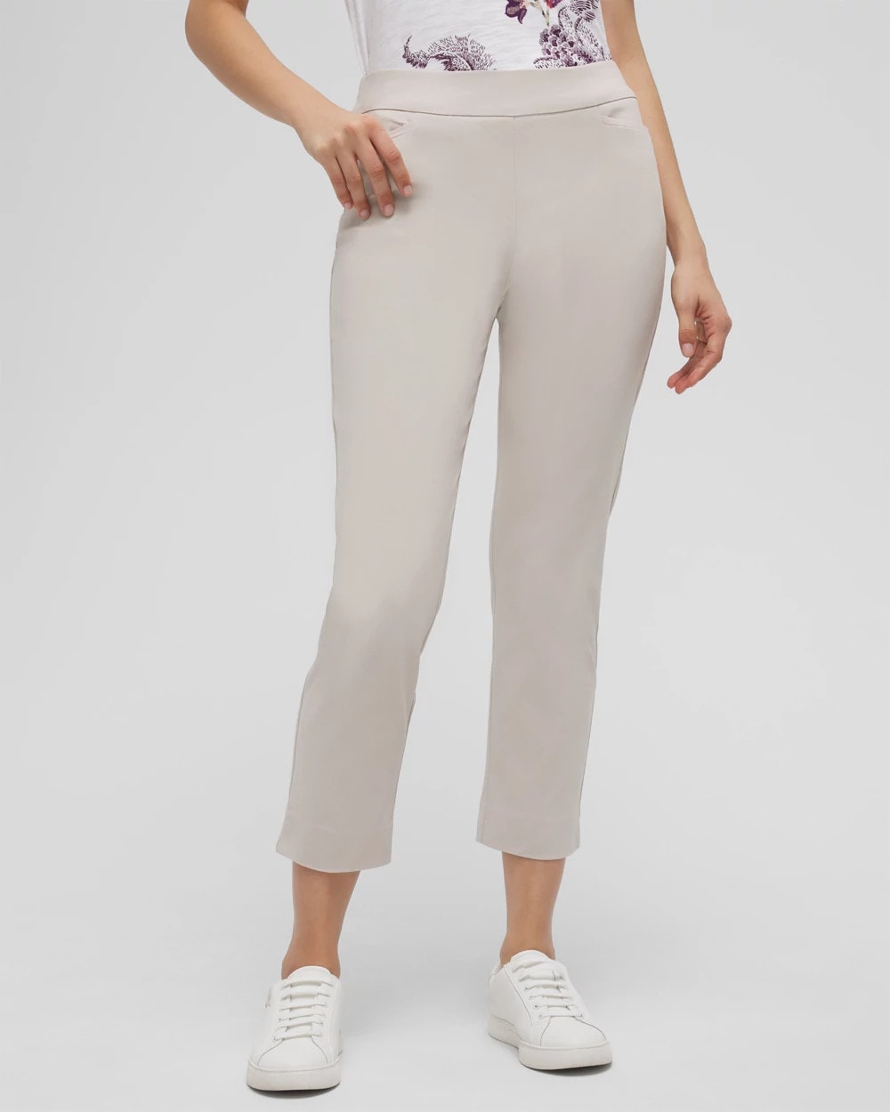 Chico's Collections Brigitte™ Pull-On Slim Cropped Pants