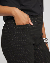 Chico's Collections Brigitte™ Slim Full-Length Jacquard Pants